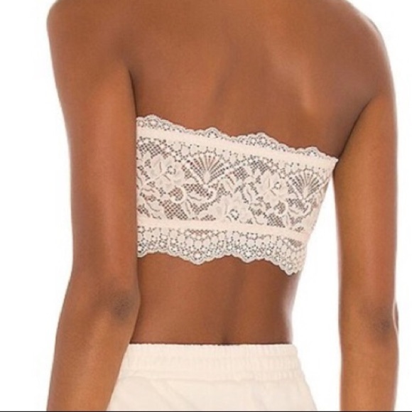 FREE PEOPLE nude Lacey Looks bandeau bra S - Picture 5 of 6